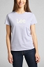 T-shirt Damski Lee Box Logo Tee Lavender Dusk L42LEHOA