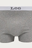 Bokserki Męskie Lee 2-pack Trunk Grey Mele LP03CK37