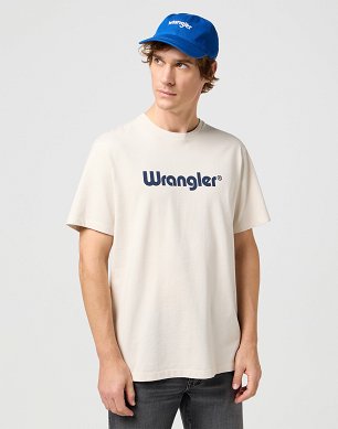 Czapka Męska Wrangler Washed Logo Cap Wrangler Blue W112352593