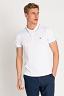 T-shirt Męski Lee Pique Polo Bright White L61ARLLJ