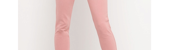 Spodnie różowe damskie