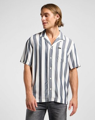 Koszula Męska Lee Resort Shirt Rivet Navy 112364214