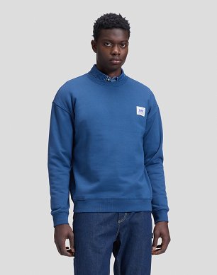 Bluza Męska Lee Workwear Sws Insignia Blue 112386424
