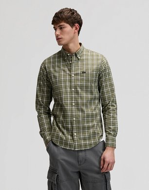 Koszula Męska Lee Lee Button Down Mercantile Night Plaid 112376587