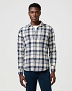 Koszula Męska Wrangler 1 Pkt Indigo Shirt Light Indigo 112371652