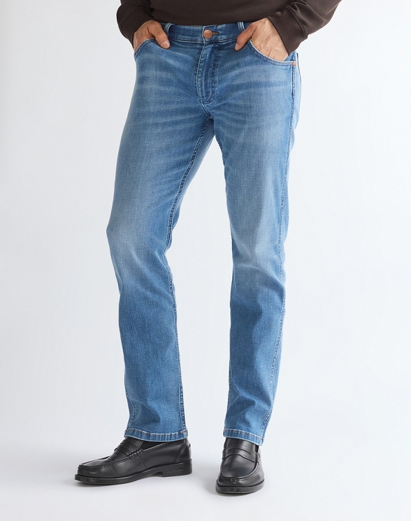 Spodnie Męskie Wrangler Greensboro Texas Sky 112390483