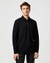 Koszulka Męska Wrangler Ls Polo Shirt Black 112371395
