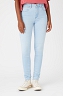 Spodnie Damskie Wrangler High Rise Skinny Soft Blue W27HZI44B