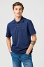 Koszulka Męska Wrangler Polo Shirt Black Iris 112362388