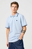 Koszulka Męska Wrangler Polo Shirt Niagara Mist 112362830
