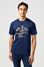 Koszulka Męska Wrangler Americana Tee Navy 112362792