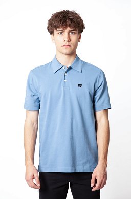 Koszulka Męska Wrangler Polo Shirt Captains Blue 112378448