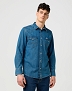 Koszula Męska Wrangler Western Shirt Olive Breeze 112371572