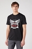 T-shirt Męski Wrangler Americana Tee Faded Black W70PEE33W