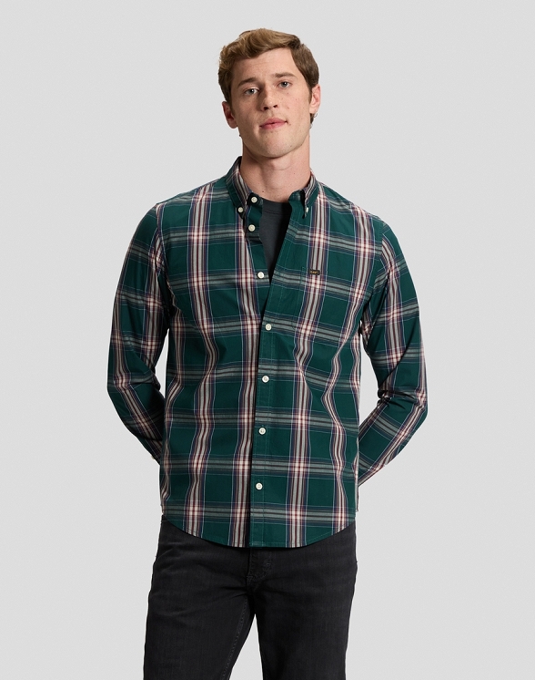 Koszula Męska Lee Lee Button Down Ponderosa Pine 112386378