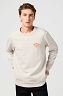 Bluza Męska Wrangler Small Logo Crew Oat Melee 112364090