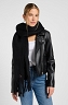 Szalik Damski Lee Tassel Scarf Black 112372703