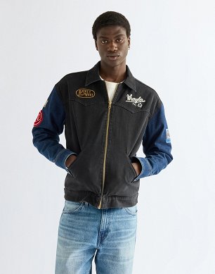 Kurtka Męska Wrangler Trailrider Jacket Morning Wash 112386960