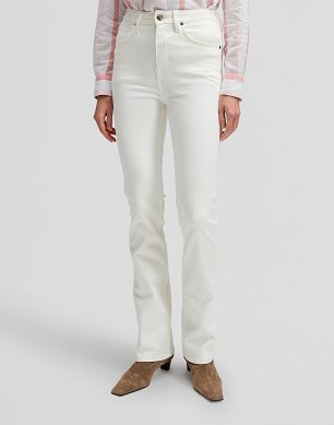 Spodnie Damskie Lee Breese Boot Winter White 112376509