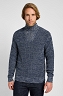 Sweter Męski Lee Half Zip Knit Mood Indigo 112355674