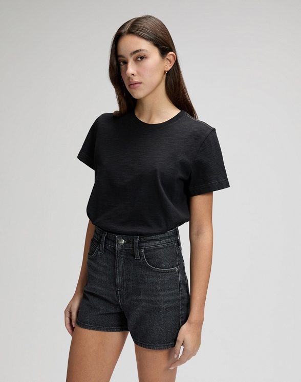 Koszulka Damska Lee Perfect Tee Black 112378787