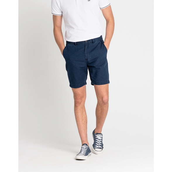 lee slim chino shorts