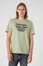 T-shirt Męski Wrangler  Americana Tee Tea Leaf W70PEEG15