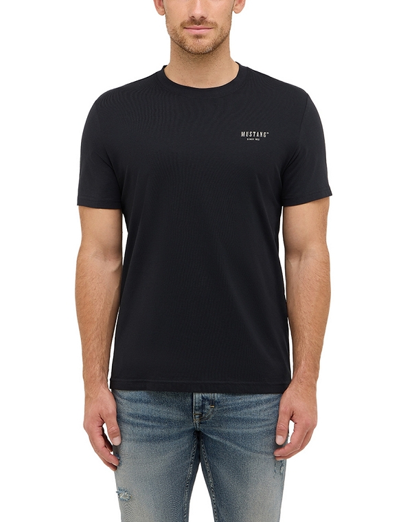 Koszulka Męska Mustang Style Austin Jet Black 1016857-4188