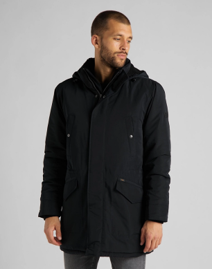 Kurtka Męska Lee Parka Black L87ZMK01