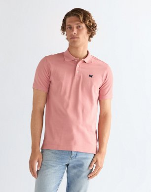 Koszulka Męska Wrangler Polo Shirt Dusty Rose 112378002