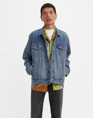 Kurtka Jeansowa Męska Levi`s® The Trucker Jacket Skyline 72334-0574