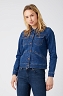 Kurtka Damska Wrangler Denim Jacket Indigo Rules W405KG86H
