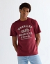Koszulka Męska Wrangler Americana Tee Ruby Wine 112377953