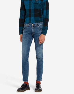 Spodnie Męskie Wrangler LARSTON JEANS Blue Fire W18SV777W