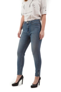 Spodnie Damskie Lee MOM Cropped ZIP JACKSON AUTH. L32JRHVZ