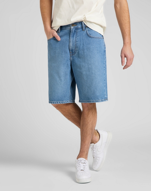 Szorty Męskie Lee Asher Short Lt Worn Bolton L70UOMVW
