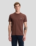 Koszulka Męska Lee Ss Patch Logo Tee Shaved Chocolate 112386347