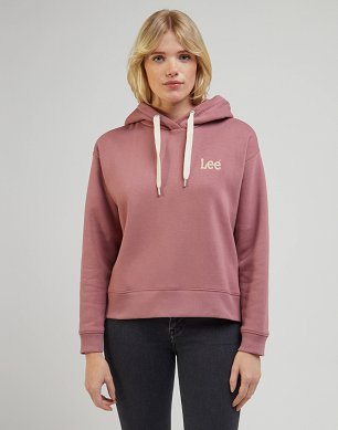 Bluza Damska Lee Essential Hoodie Dark Mauve L53PLJA65