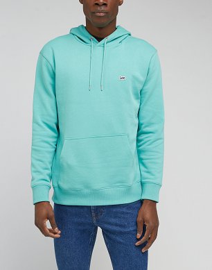 Bluza Męska Lee Plain Hoodie Dusty Jade L80YFW41