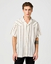 Koszula Męska Wrangler Ss W Resort Shirt Natural Stripe 112362750