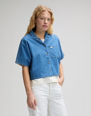 Koszula Damska Lee Resort Shirt Dye Star 112378744