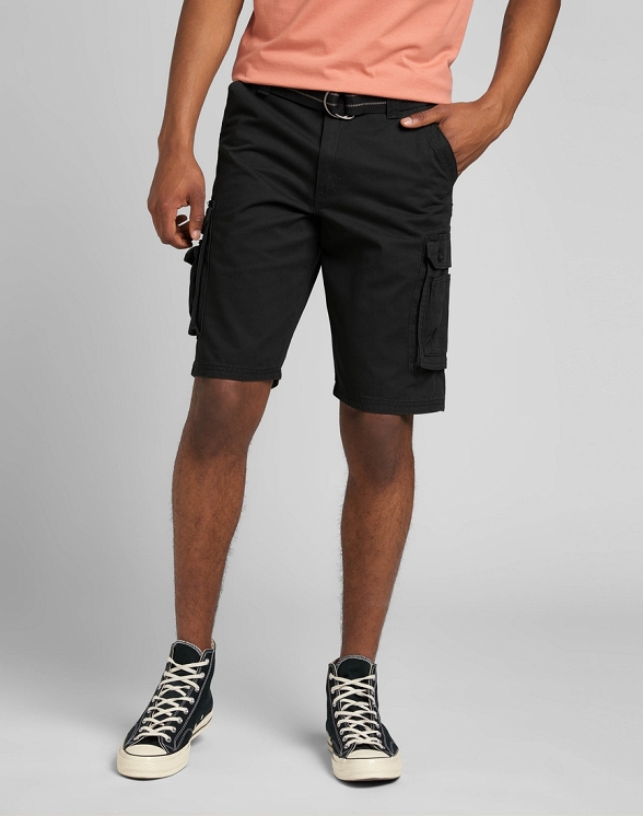 Szorty Męskie Lee Wyoming Cargo Black L75AVX01