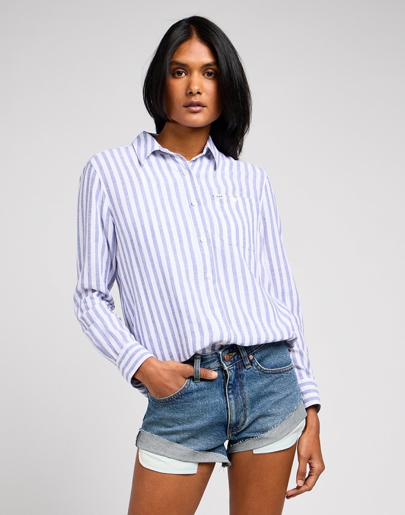 Koszula Damska Lee All Purpose Shirt Off White L112350262