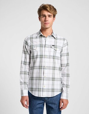 Koszula Męska Lee Western Shirt Mercantile Bright White 112363912