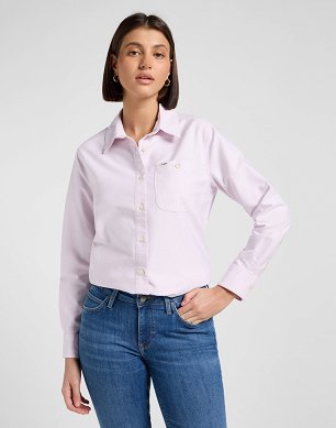 Koszula Damska Lee All Purpose Shirt Pinky Plum 112370989