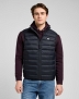 Kamizelka Męska Lee Stand Collar Puffer Vest Black 112370535