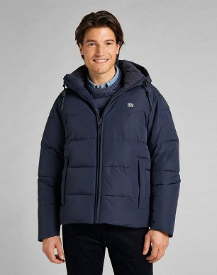 Kurtka Męska Lee Puffer Jacket Navy L88BNY35