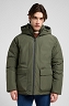 Kurtka Męska Lee Hooded Short Puffer Olive Gray 112370434