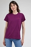 T-shirt Damski Lee Small Logo Tee Foxy Violet LQ57EHA91