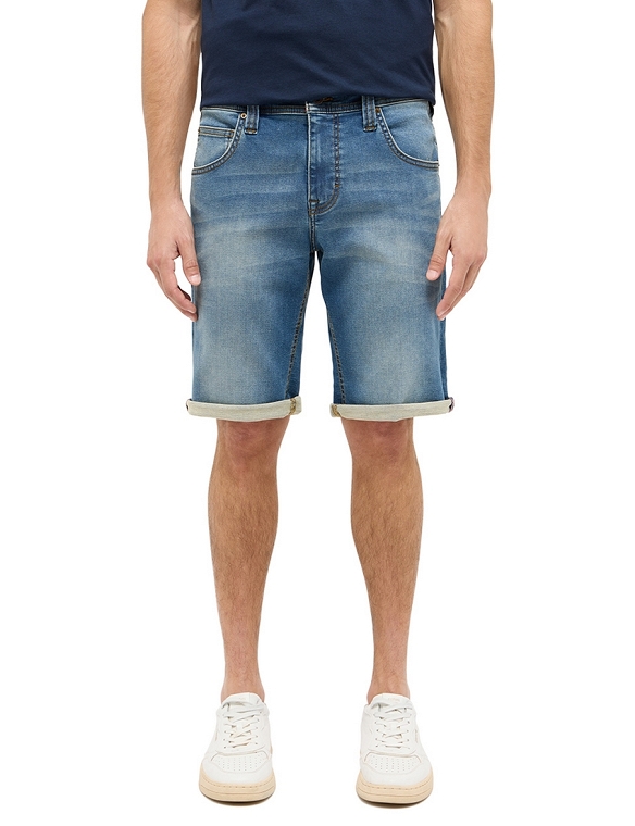 Szorty Męskie Mustang Style Chicago Shorts Z Denim Blue 1016349-5000-773